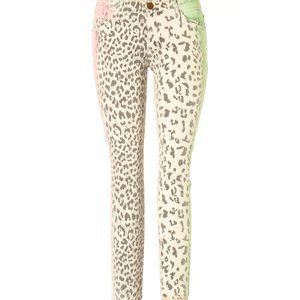 Neon Leopard print Current/Elliot Jeans